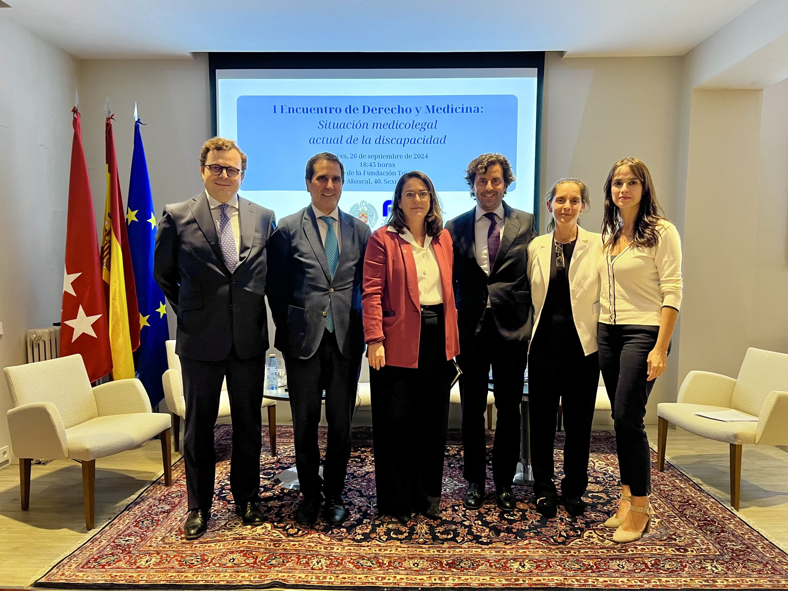 Joaquín Fernández-Cuervo, Antonio del Moral, Ofelia de Lorenzo, Alberto Pablo González-Escribano, Mónica González y Nathalie Andrés.